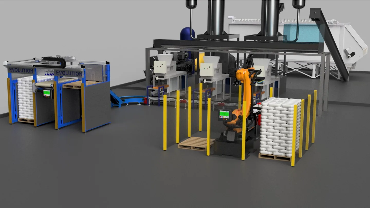 CAD design for plant layout